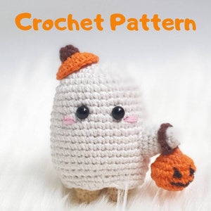 Bubu The Ghost Halloween Crochet Amigurumi Pattern