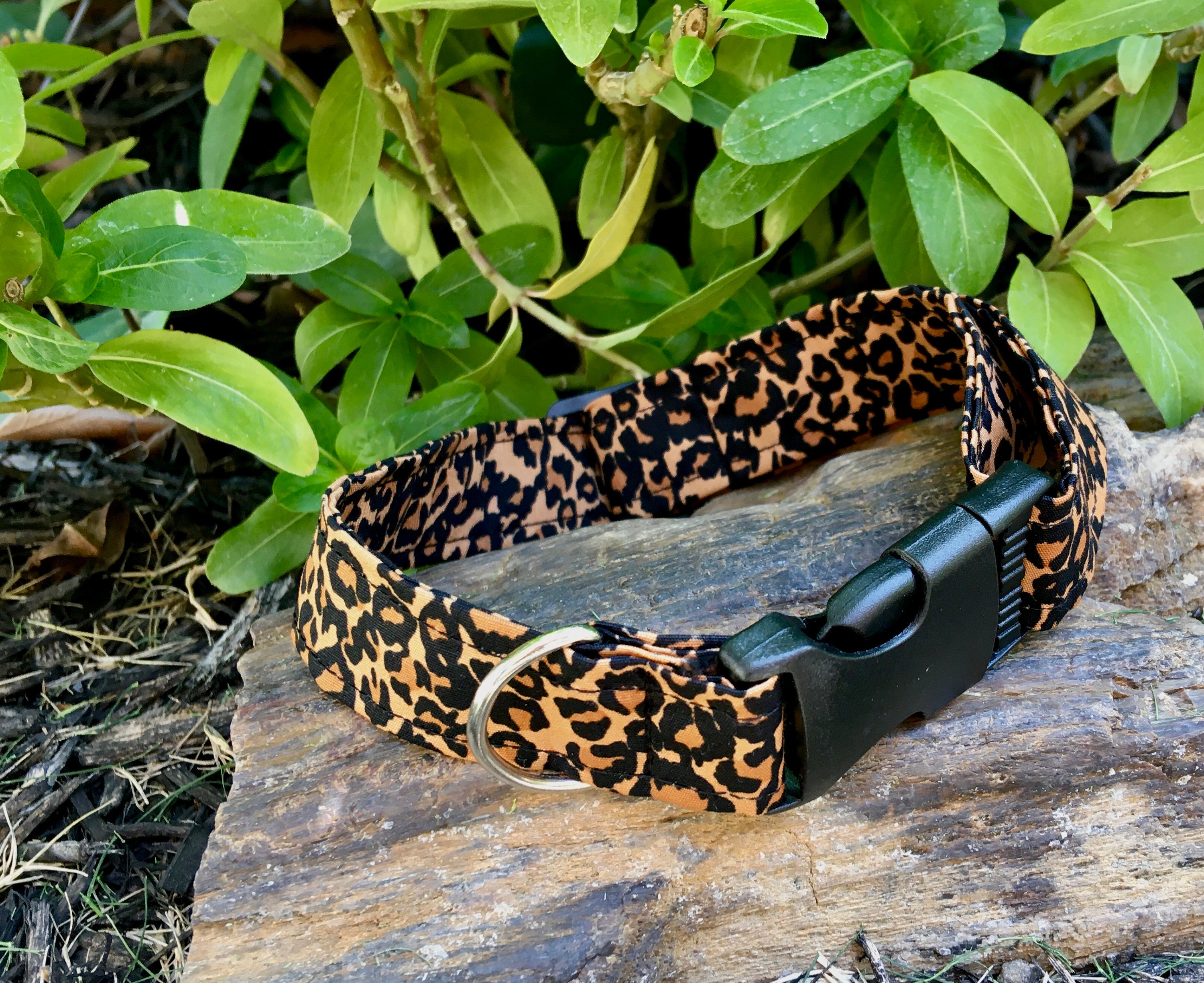 Cheetah/Leopard Custom Dog Collar XSXL Etsy