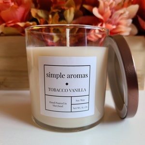 Tobacco Vanilla Soy Candle