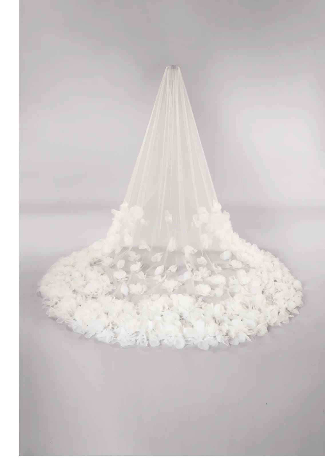 Custom Veil , Cathedral Wedding Veil