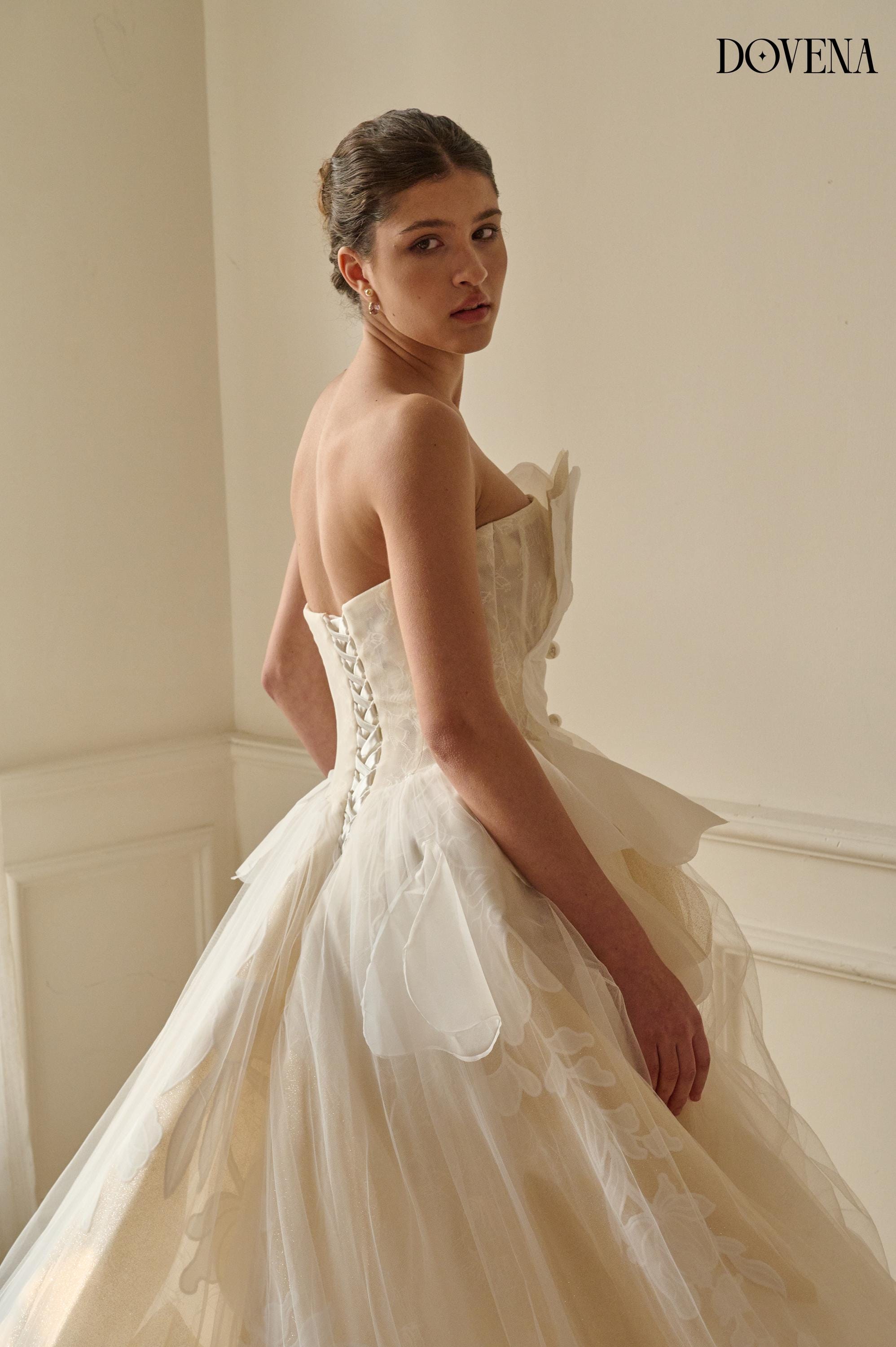 Silk Organza Ball Gown | Custom Couture Bodice | Grand Estate Wedding ...