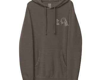 Sé amable con tu mente Sudadera con capucha bordada / Ropa de salud mental Cuello redondo / Terapeuta de terapia Trabajador social Camisa de regalo para maestros