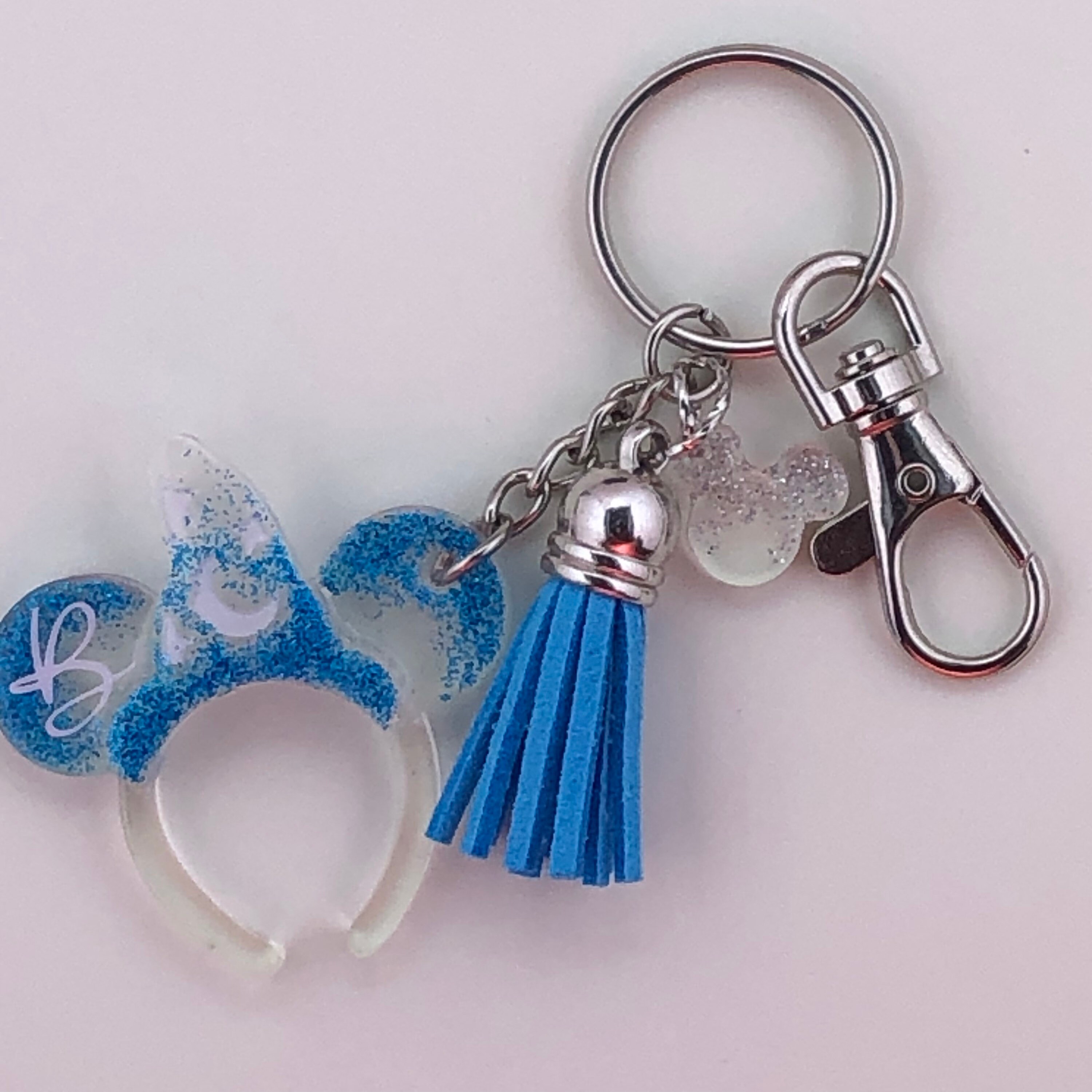 Some Imagination Mickey Ear Keychain Etsy