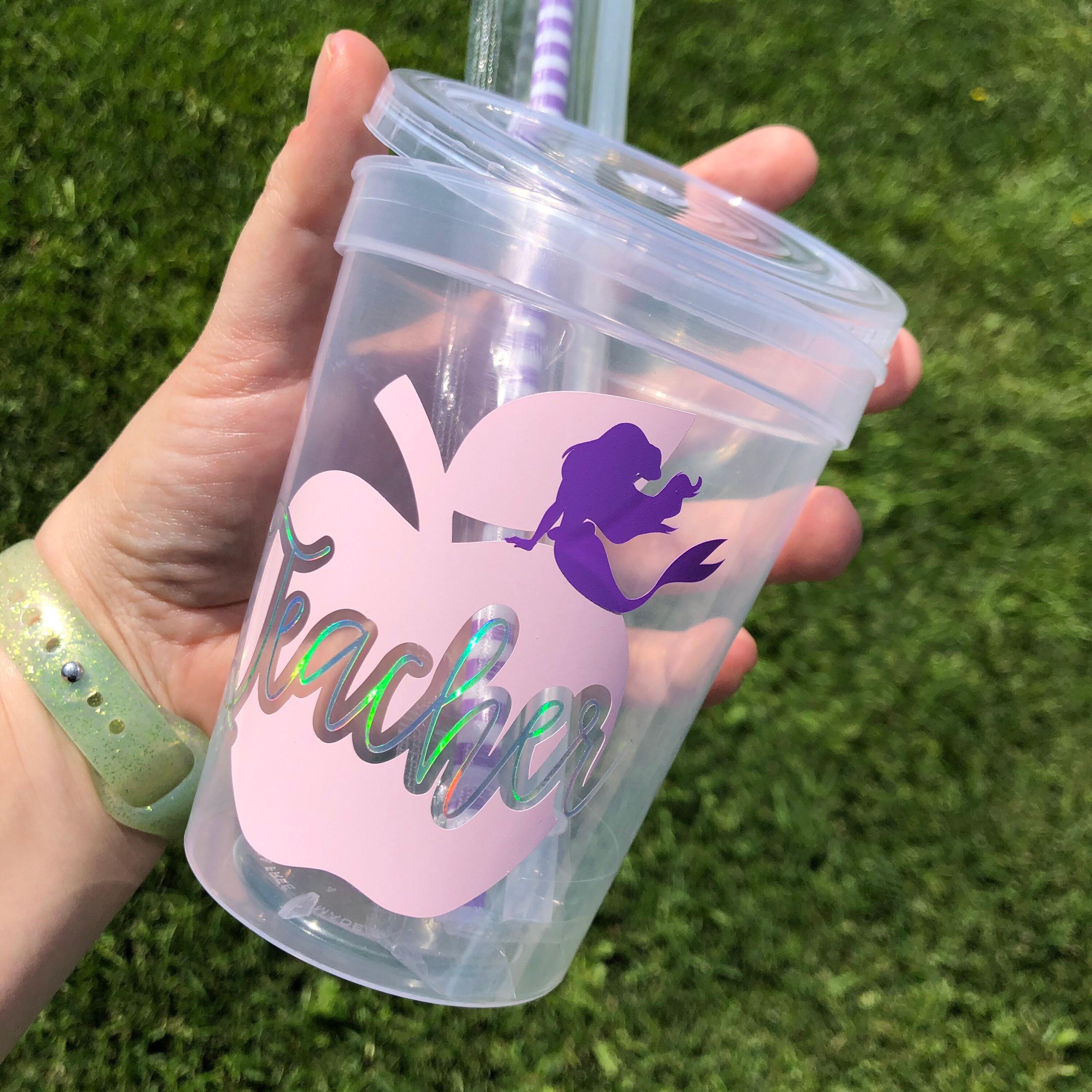 Personnalisé Disney Teacher Cup 16oz 22oz Etsy France