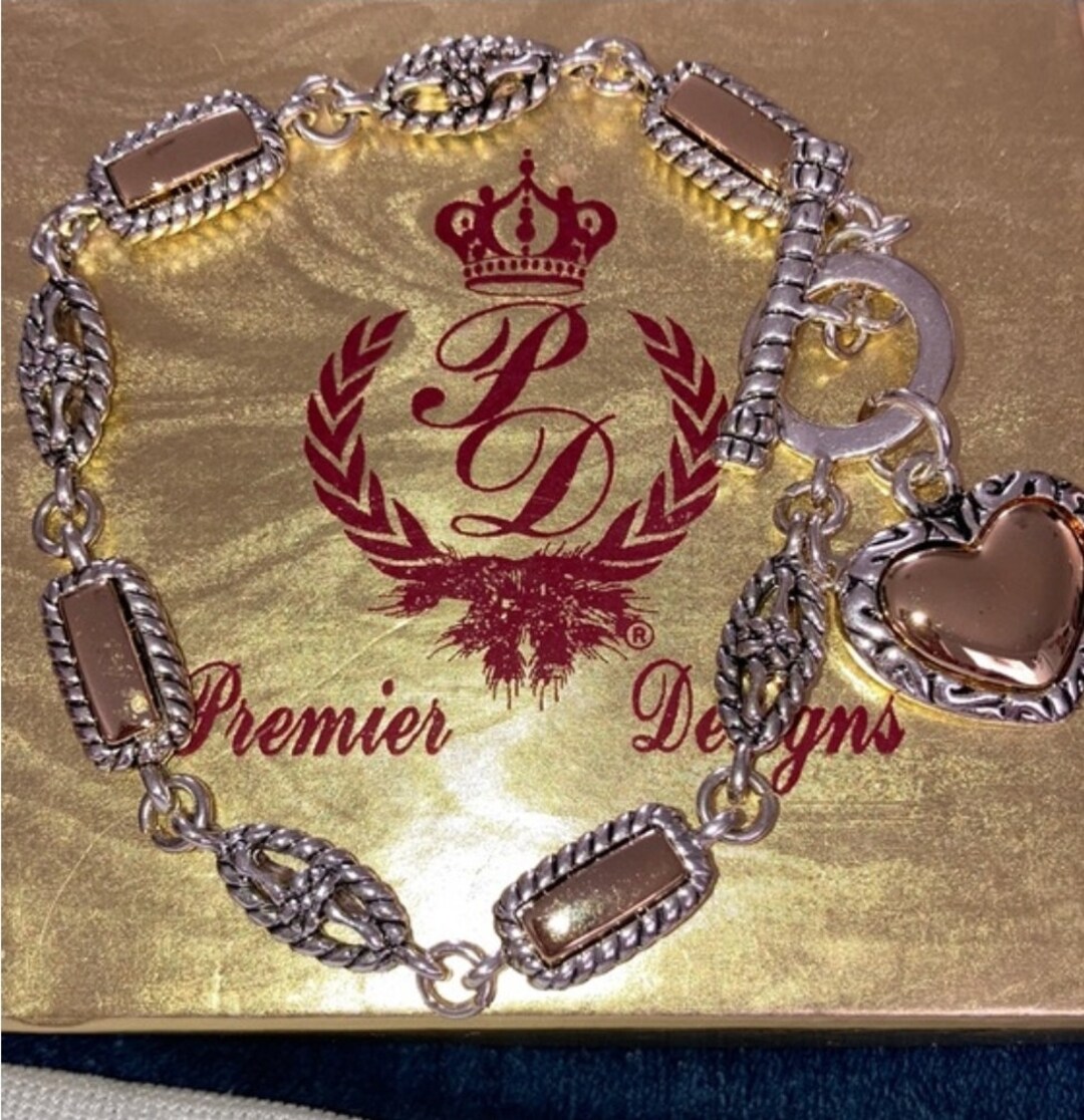 Vintage Premier Design Necklace Earrings and Bracelet Set Gold Tone ...