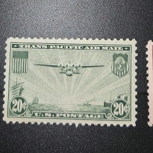 1935 USPS Trans pacific AIRMAIL C20 C21 C22 MNH Nicely centered