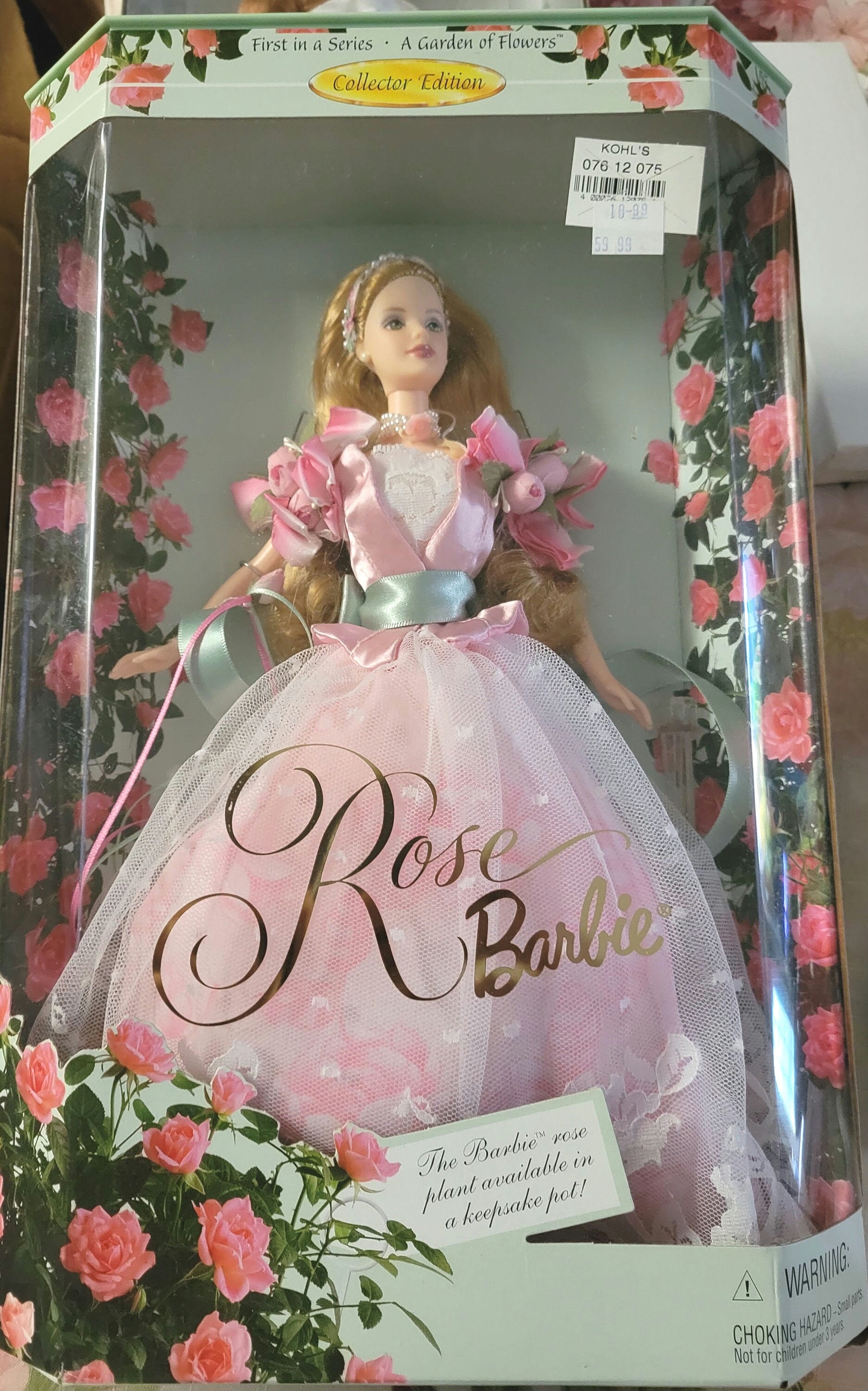 Antique rose barbie hotsell