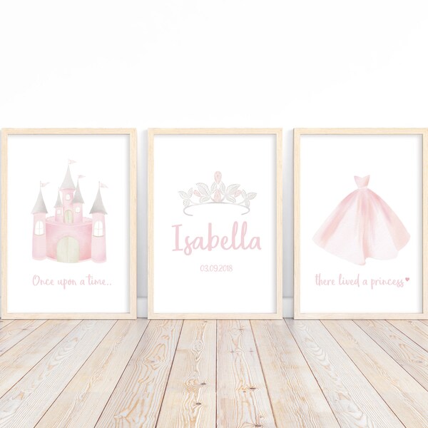Princess Wall Art Etsy