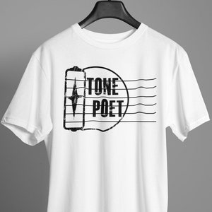 Tone Poet Guitar T-Shirt | Guitarist Shirt | Musician T Shirt | Guitar Tee | Rockstar T Shirt