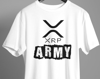 XRP Army T-Shirt: Ripple Cryptocurrency Tee