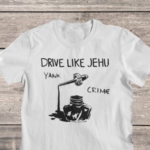 Drive Like Jehu T-Shirt | Post Punk | Hardcore | EMO | DC Punk | Seattle | DC Band | Rock Band Merch