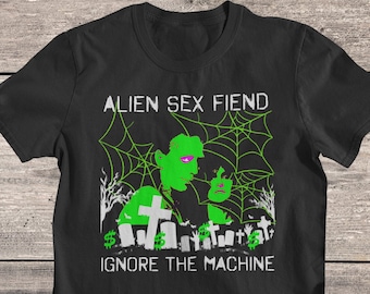 Alien Sex Fiend T-Shirt | Post Punk Shirt | Gothic Rock Tee | Punk Band