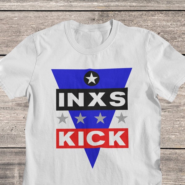 INXS T-shirt | 80s | Rock Band Shirt | I.N.X.S Band Shirt | Rock Band Tees | Band Merch