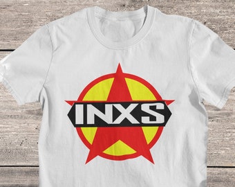 INXS T-Shirt: 80s Rock Band Tee