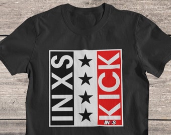 INXS Band Kick Tshirt