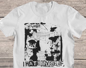 I Hate Myself Band T-Shirt. EMO Band I Hate Myself Shirt