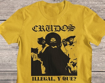 Los Crudos T-shirt: Chicago Hardcore Punk, Queercore Band Tee - Etsy