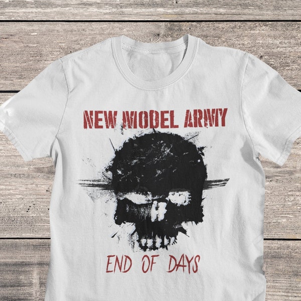 New Model Army T-Shirt, Post Punk Band Tee, Rock Music Shirt