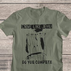 Drive Like Jehu Band T-shirt: Post Hardcore Punk