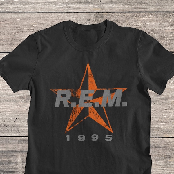 R.E.M T-Shirt | REM Band Shirt | 1980s Alternative Rock Tee