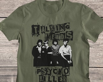 Camiseta De Talking Heads - Vintage Retro Indie 80s - Art Rock
