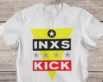 INXS Band Kick Tshirt