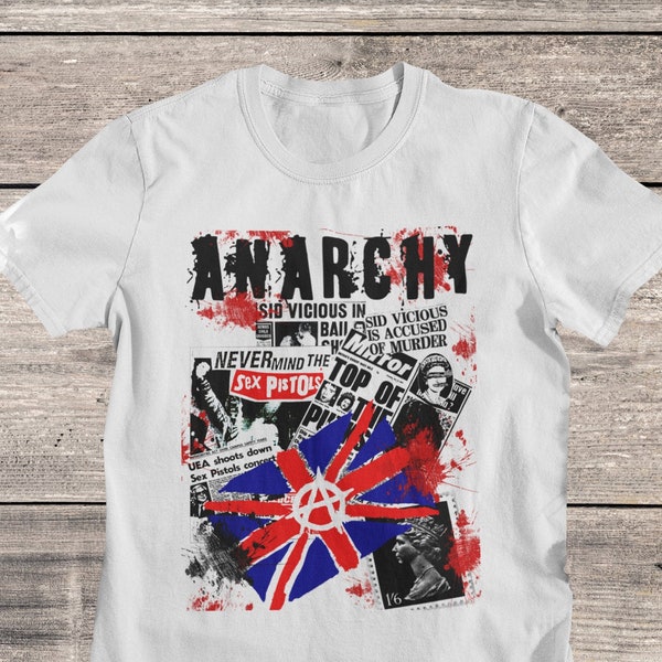 Sex Pistols T Shirt | Punk T-Shirt | Seditionaries T Shirt  | Anarchy Shirt | Hardcore Punk Shirt