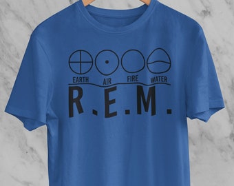 Vintage 80s R.E.M. T-shirt - Indie Rock Alternative 90s Music T