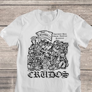 Los Crudos Shirt: Hardcore Latino Punk Band Tee