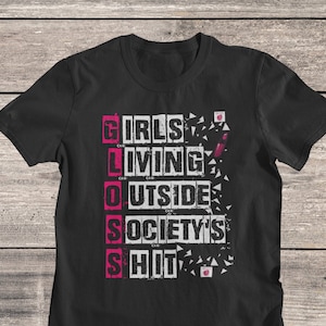 G.L.O.S.S. Band T-Shirt: Trans-Feminist Hardcore Punk