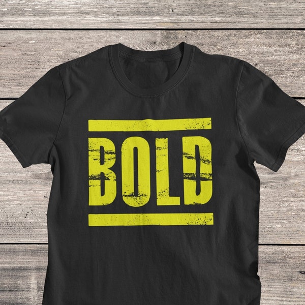 BOLD Band Shirt | Youth Crew | Hardcore Punk | Straight Edge | Post Punk | Punk