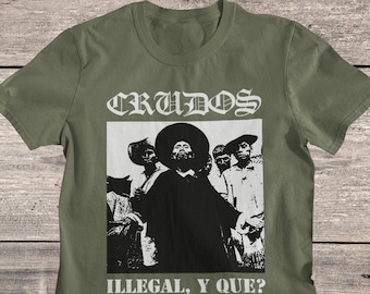 Los Crudos T-shirt: Screamo Hardcore Punk Band Tee - Etsy