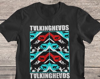Talking Heads T-Shirt: David Byrne Post Punk Band Tee