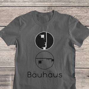 Bauhaus Band T-Shirt, Goth Post Punk Band Shirt, Alternative Gothic Punk Rock, New Wave