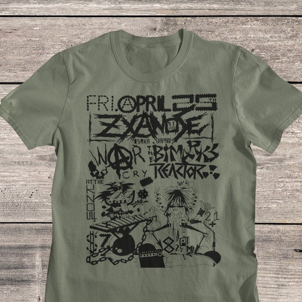 Zyanose T-Shirt, Hardcore Punk Band Shirt