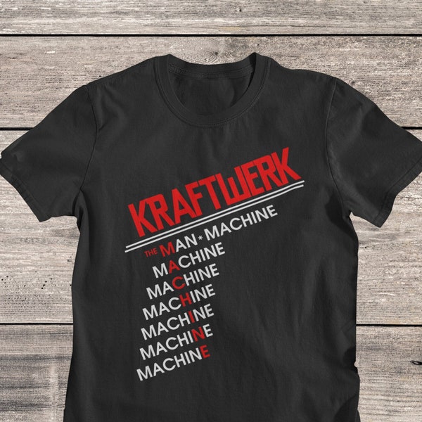 Kraftwerk T-Shirt | Kraftwerk Band Shirt | German Electro Music | EMO Shirt