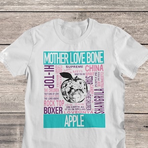 Mother Love Bone T-Shirt | Seattle Rock Band Tee | Grunge Shirt | Glam Rock | Alternative Metal