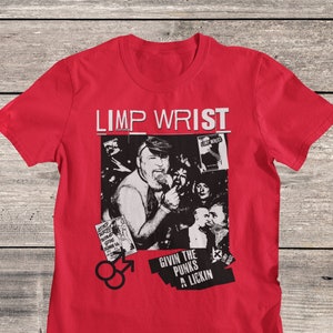 Limp Wrist Band T-Shirt: Hardcore Punk, Queercore