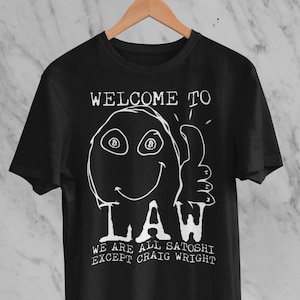 Satoshi T-Shirt, Bitcoin Shirt, Satoshi Nakamoto Cryptocurrency Shirt
