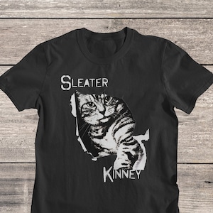 Sleater Kinney T Shirt | Riot Grrrl Shirt | Indie Rock Band | Post Punk Shirt