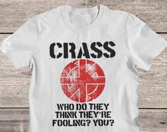 Crass T-Shirt: English Punk Band Shirt