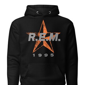 R.E.M Hoodie, Post Punk, Folk Rock, REM Band