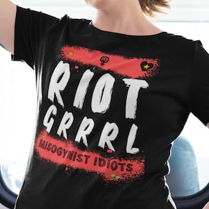 Riot Grrrl T-Shirt | Girl Gang Tee | Punk Feminism | Equality | Smash The Patriarchy | Girl PWR Shirt | Feminist Gifts