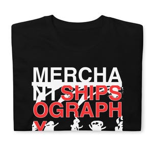 MERCHANT SHIPS Band T-Shirt. Screamo. EMO. Indie. Post Punk Hardcore Shirt