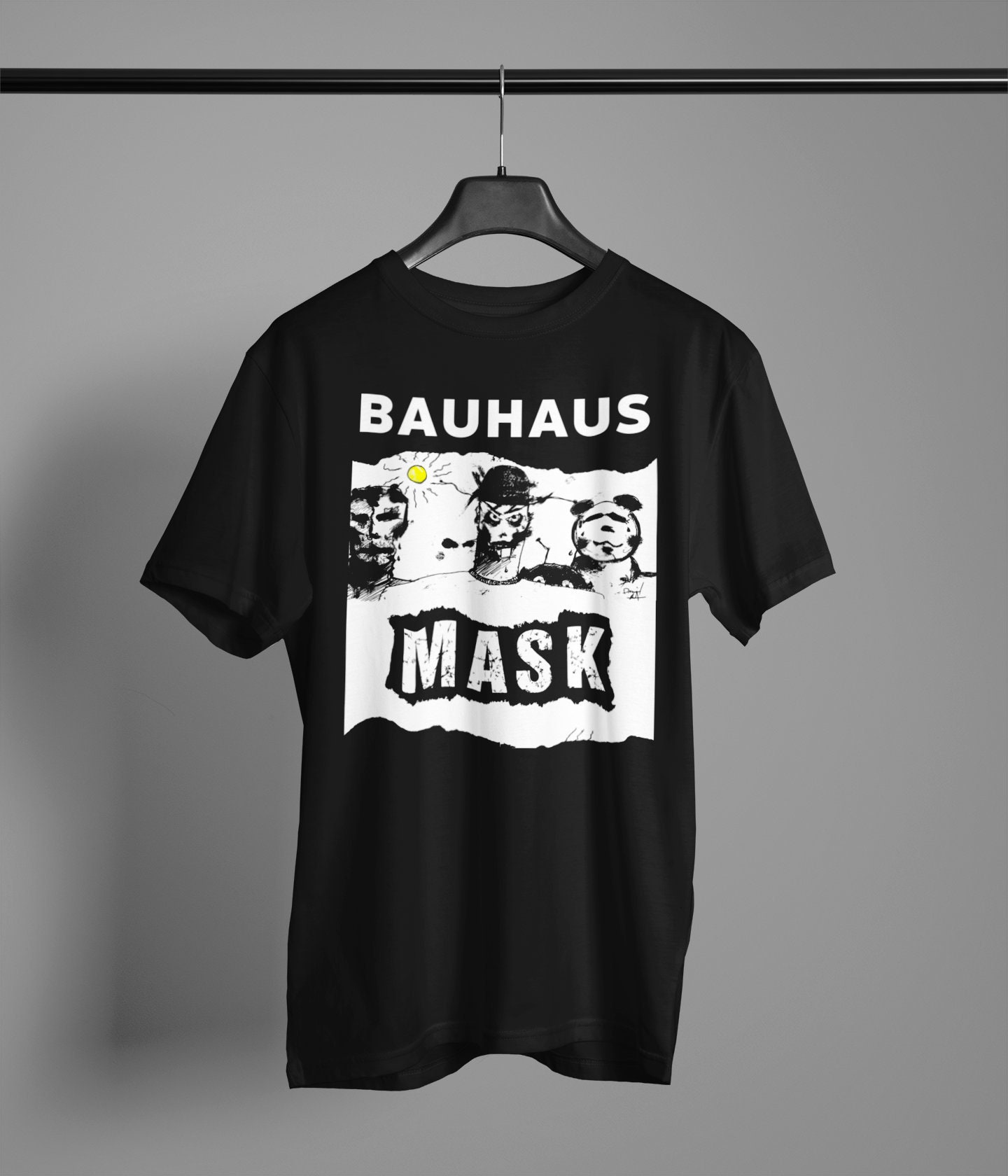Bauhaus T-shirt | Bauhaus Band Shirt | Post Punk T Shirt | Goth