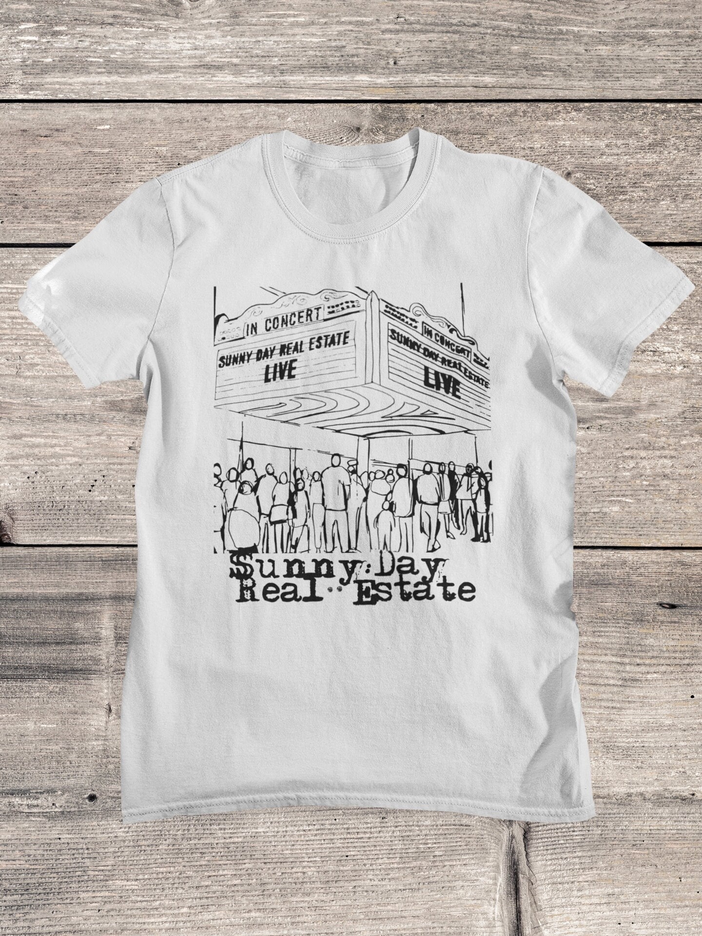 Tilslutte Arab tandpine Sunny Day Real Estate Shirt EMO Band T-shirt Rock Shirt - Etsy Singapore