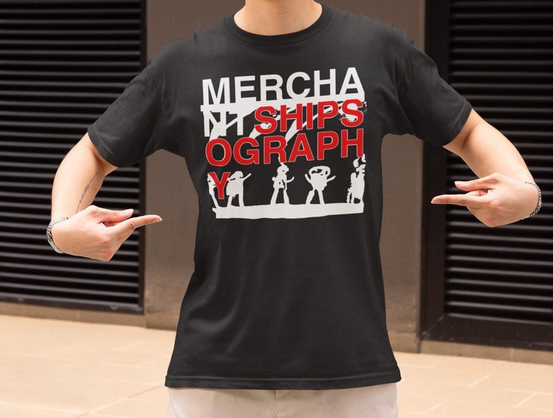 MERCHANT SHIPS Band T-Shirt. Screamo. EMO. Indie. Post Punk Hardcore Shirt bild 1