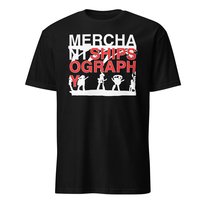 MERCHANT SHIPS Band T-Shirt. Screamo. EMO. Indie. Post Punk Hardcore Shirt