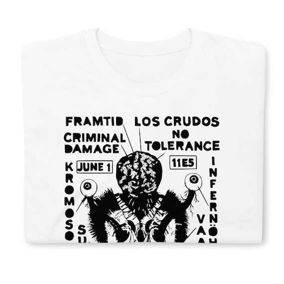 Los Crudos Hardcore Punk Band T-shirt - Etsy Hong Kong