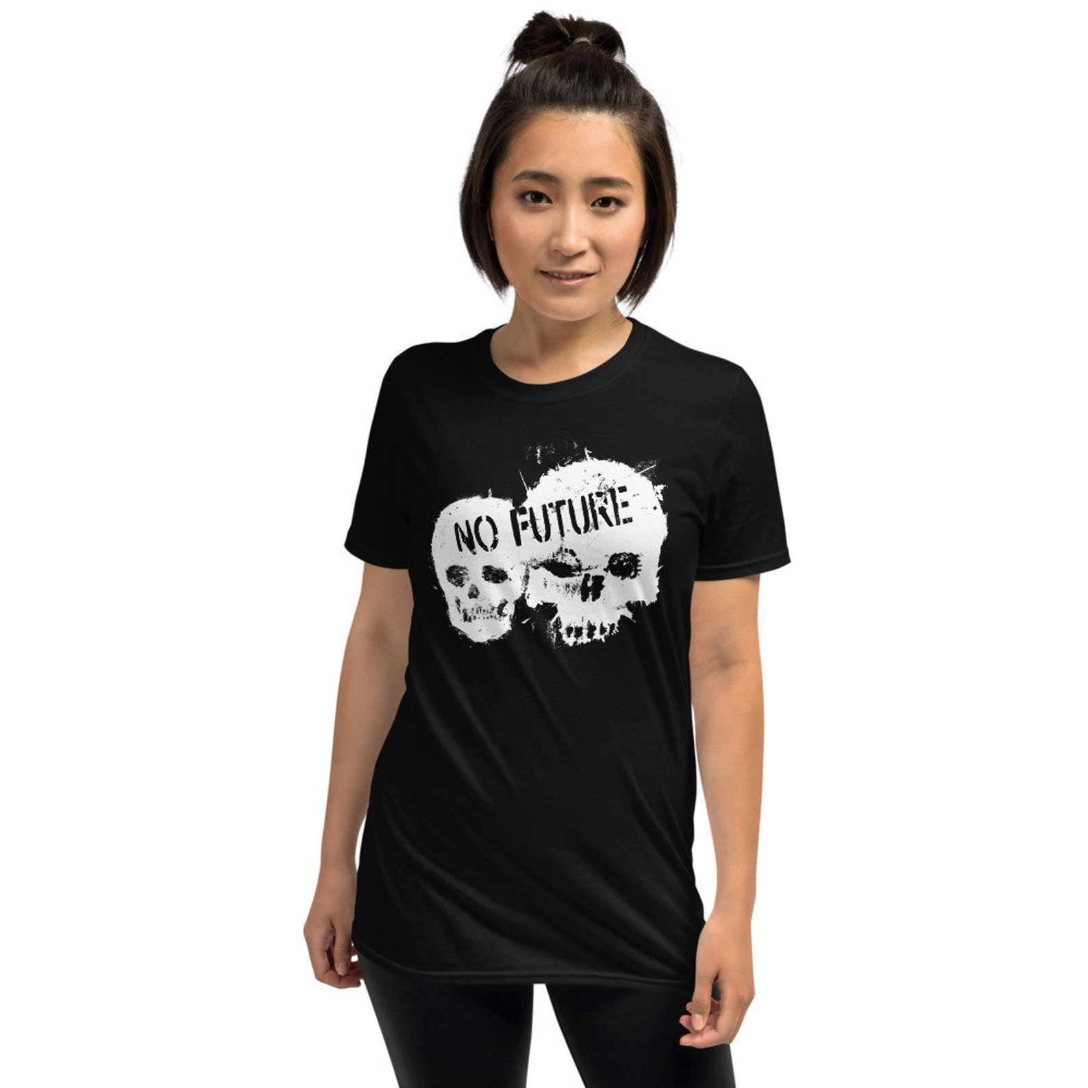 Punk No Future T-Shirt Skull Shirt Seditionaries Rock Tee | Etsy
